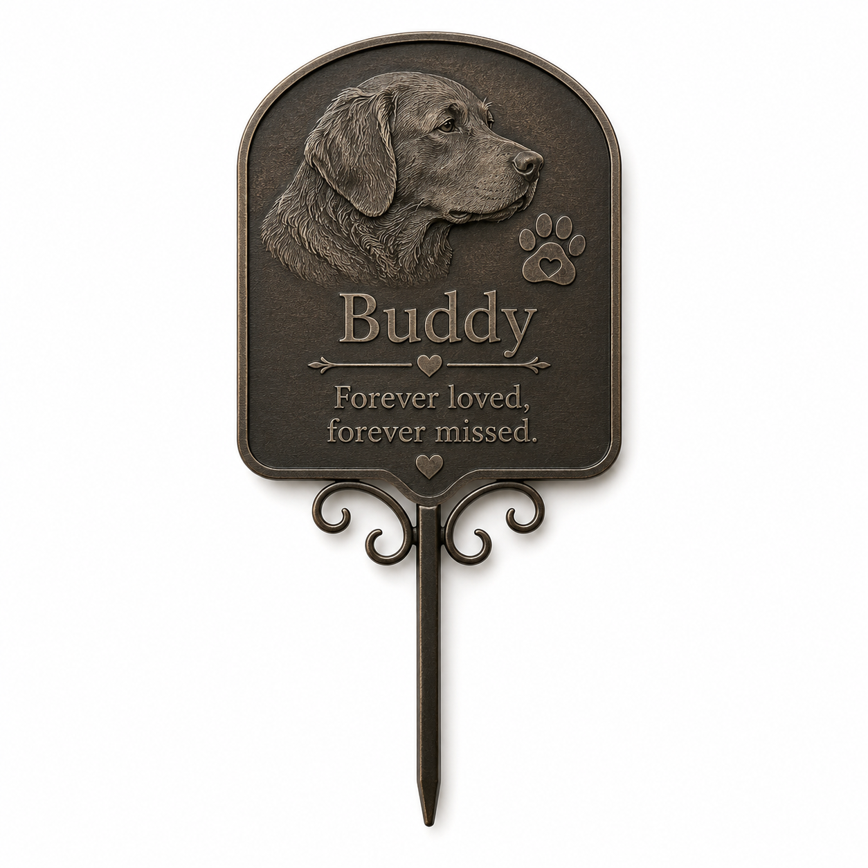 Pet Memorial Garden Stake
